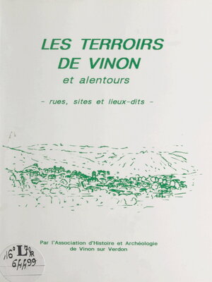cover image of Les terroirs de Vinon et des alentours